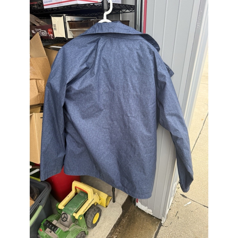 Columbia Interchange Thermal Coil Jacket Men's Large Blue 3-in-1 Coat L - Picture 6 of 6